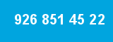926 851 45 22 926 851 45 22